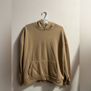 tan streetwear society hoodie size medium